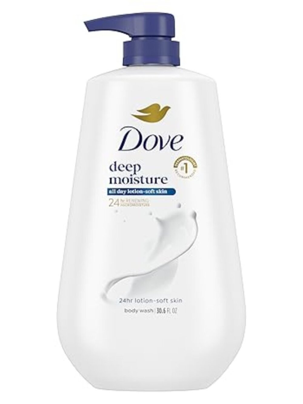 Dove Deep Moisture Body Wash 30.6 oz Sulfate Free Hydrating Skin Cleanser